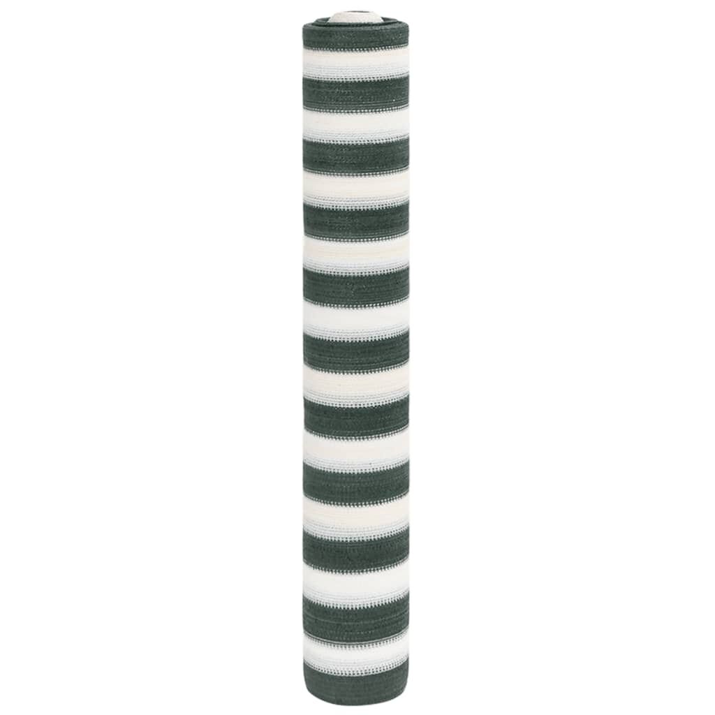 Vidaxl Red De Privacidad Hdpe Verde Y Blanco 2x10 M 75 G/m²_0