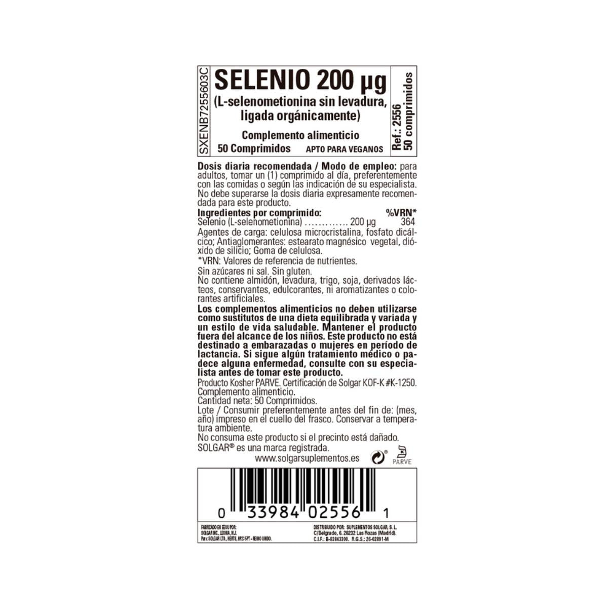 Selénio (sem fermento)