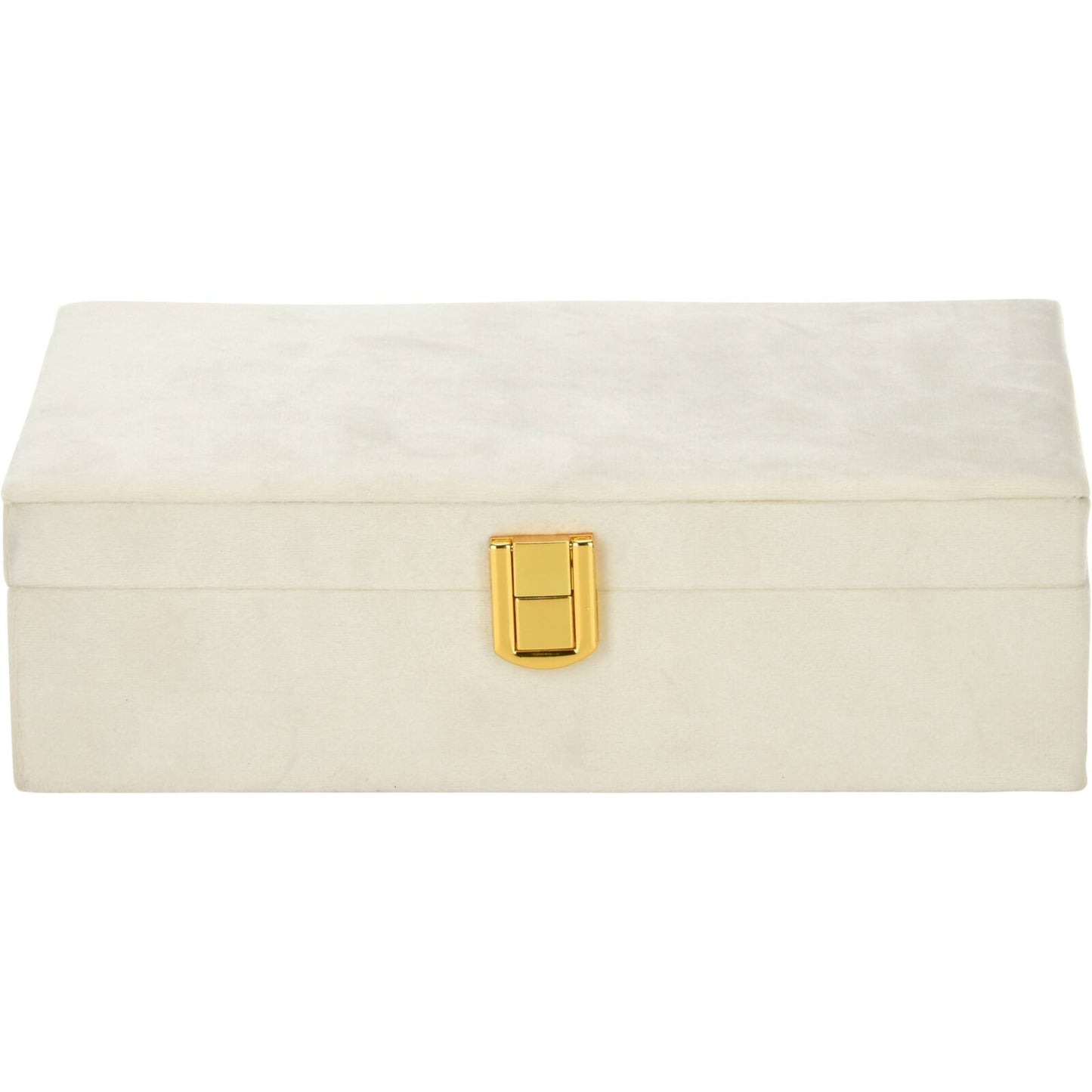 Well Home Caja Joyero Con Espejo Color Blanco 25x16x7cm_2