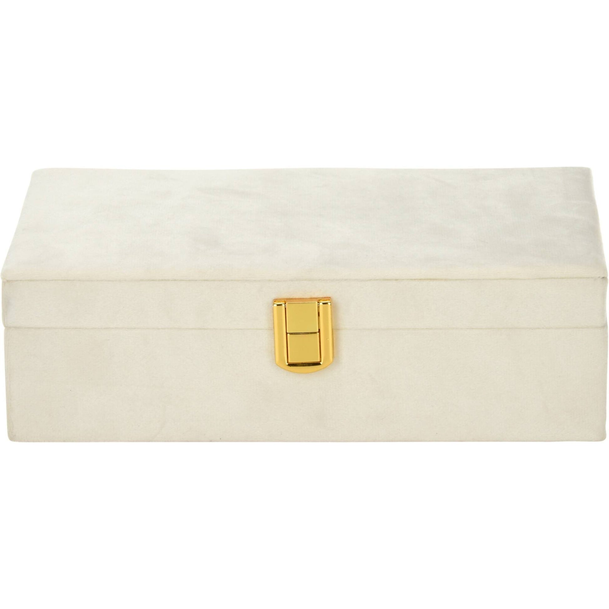 Well Home Caja Joyero Con Espejo Color Blanco 25x16x7cm_2