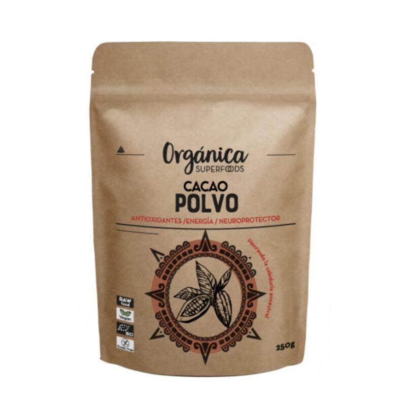 Cacao En Polvo Raw Sin Gluten Bio_0