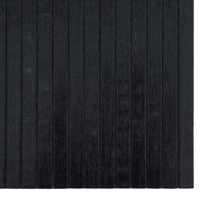 Alfombra Rectangular Bambú Negro 60x500 Cm / Vetonek_2
