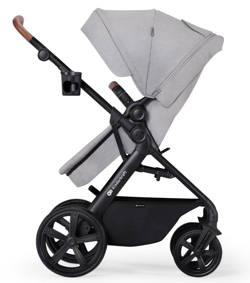 Carrito De Bebé Trio Convertible A-tour Hasta 22 Kg Light Grey_2