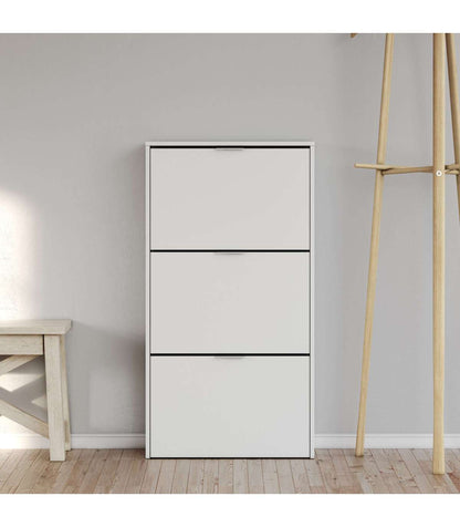 Mueble Zapatero 3 Trampones Almanzora Acabado Blanco, 60 Cm(ancho) 113 Cm(altura) 22 Cm(fo_5