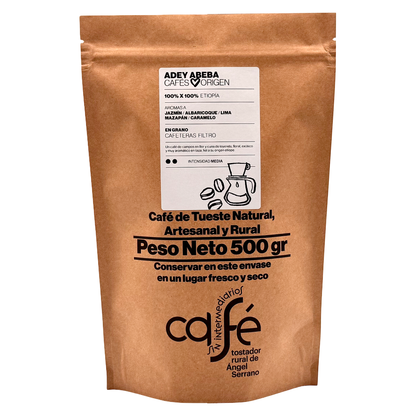Cafe Sin Intermediarios Café Etiopía Adey En Grano Para Filtro 500 G_0