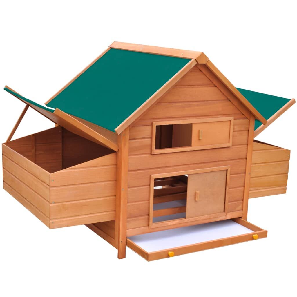 Vidaxl Gallinero De Madera 157x97x110 Cm_1