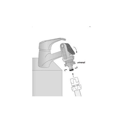 Adaptador universal para torneira residencial Aqua Control