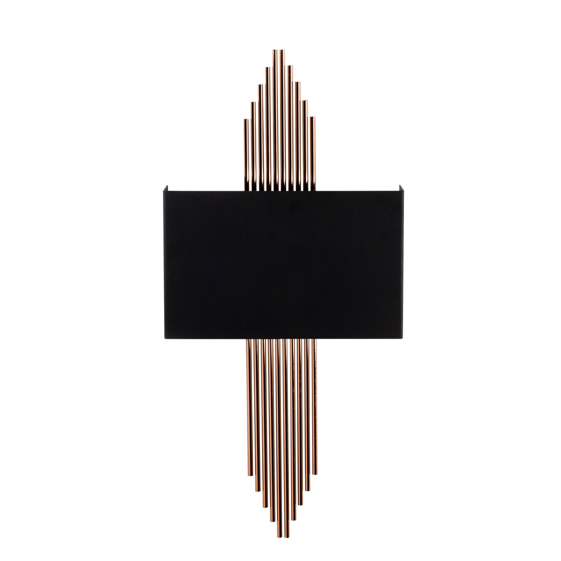 Aplique De Pared Recto, Metal , Negro

cobre, 75x10x22, Casquillo E 27 Max 40 W