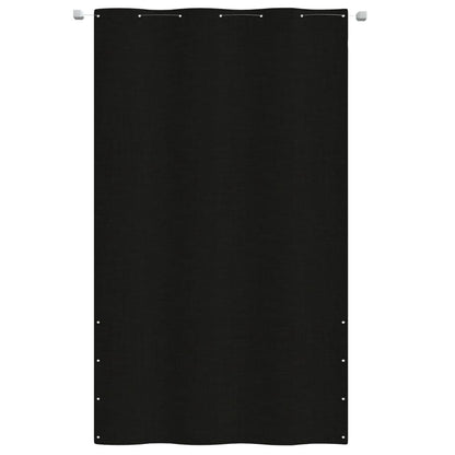 Vidaxl Toldo Pantalla Para Balcón De Tela Oxford Negro 140x240 Cm_1