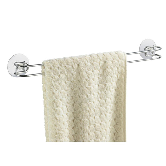 Barra de toalha de parede em alumínio Turbo Loc Wenko