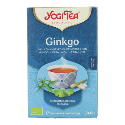Yogi Tea BIO Gingko 17 saquetas de chá
