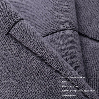 Alfombrilla De Baño 50x80cm 100% Algodón 1450gsm Gris Scalpers Home_3