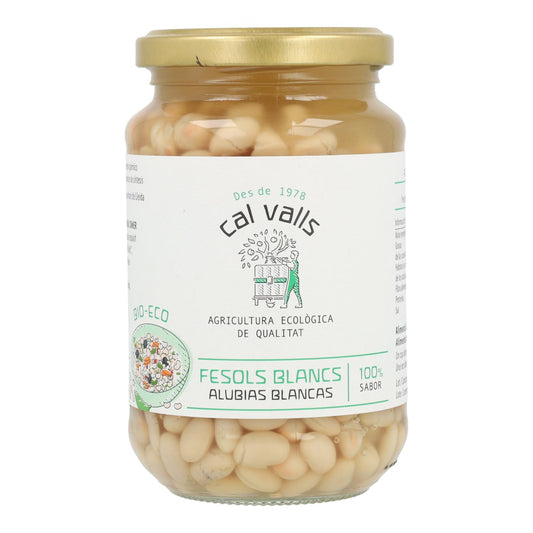 Cal Valls Feijão branco cozido biológico 350 g