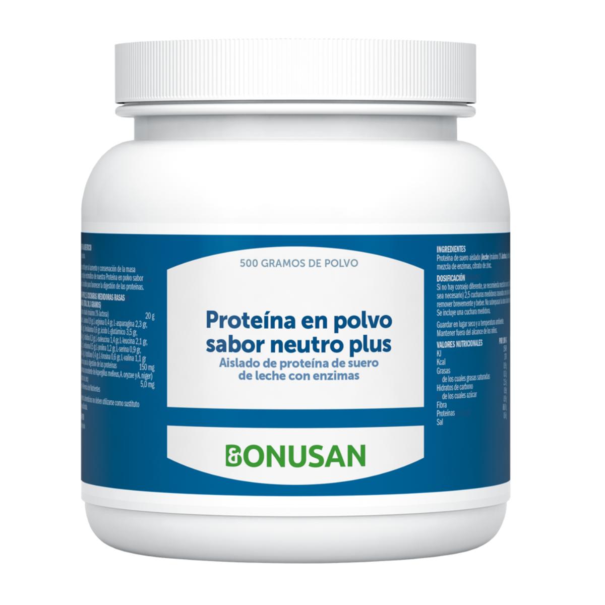 Proteína em pó Bonusan sabor neutro plus 500g