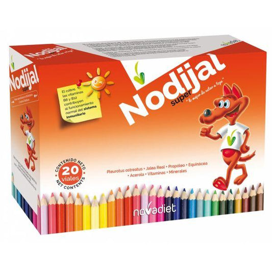 Geleia infantil NodiJal Novadiet, 20 frascos