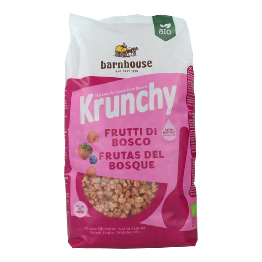 Barnhouse Krunchy Muesli com Frutos da Floresta 375 g