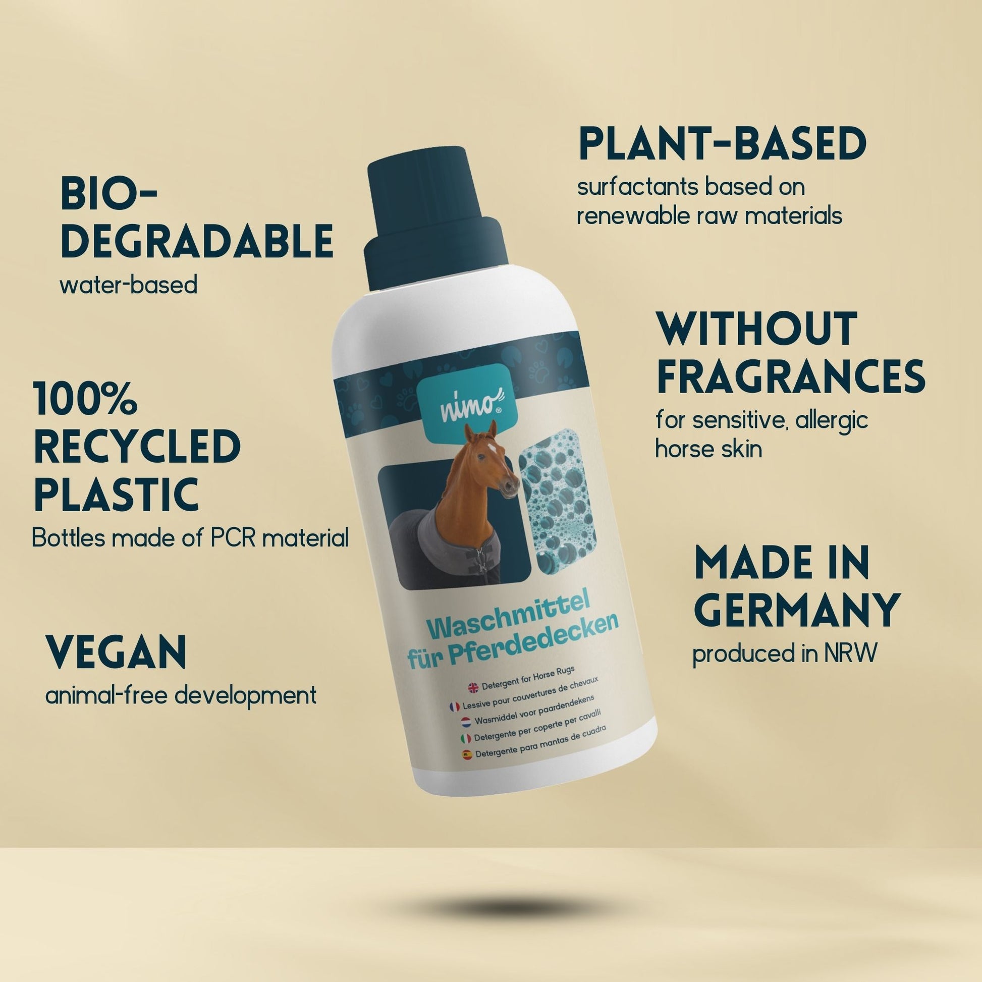 Detergente Para Mantas De Caballo - Nimo - 2,5 L_2
