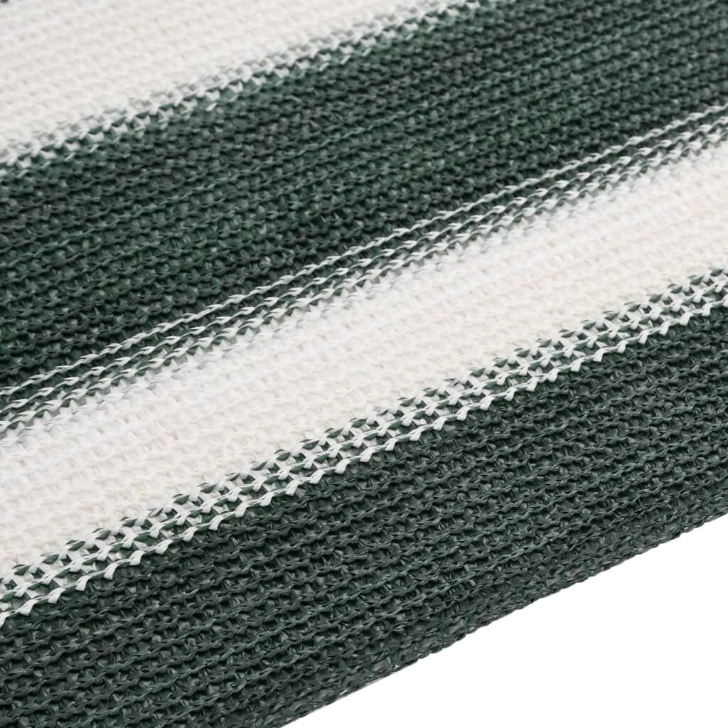 Vidaxl Red De Privacidad Hdpe Verde Y Blanco 1,2x25 M 75 G/m²_4