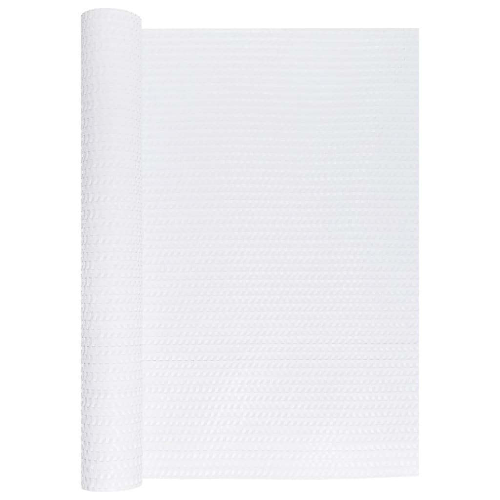 Toldo Para Balcón Ratán Sintético Blanco 500x80 Cm / Vetonek_5