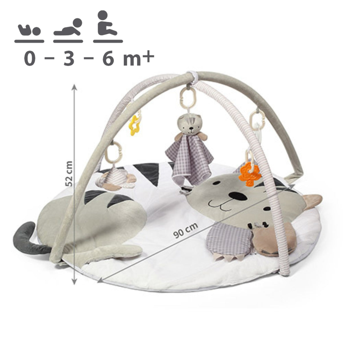 Babyono Manta De Actividades Bebés | Juego, Estimulación Y Desarrollo Desde El Primer Día_1