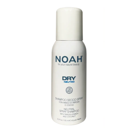 Champô neutro seco em spray tamanho mini Noah 100 ml