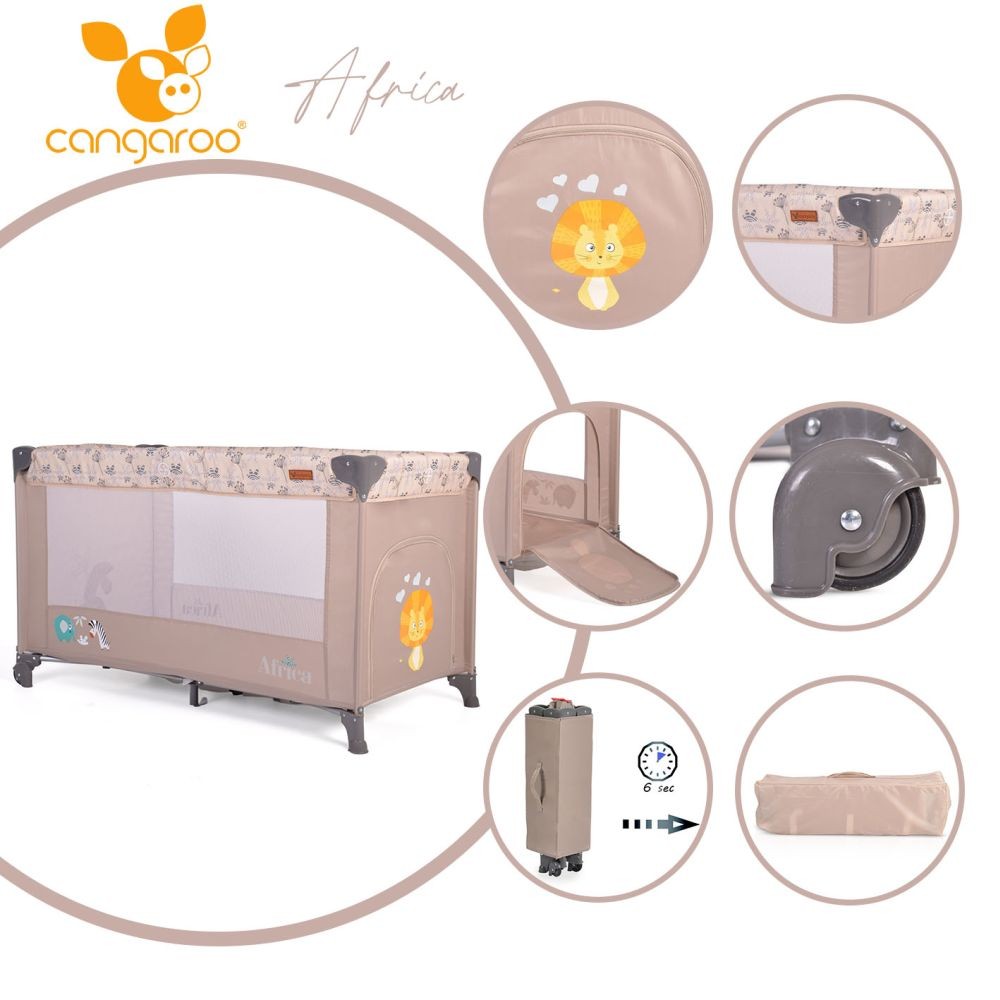Cuna De Viaje Africa Beige_0