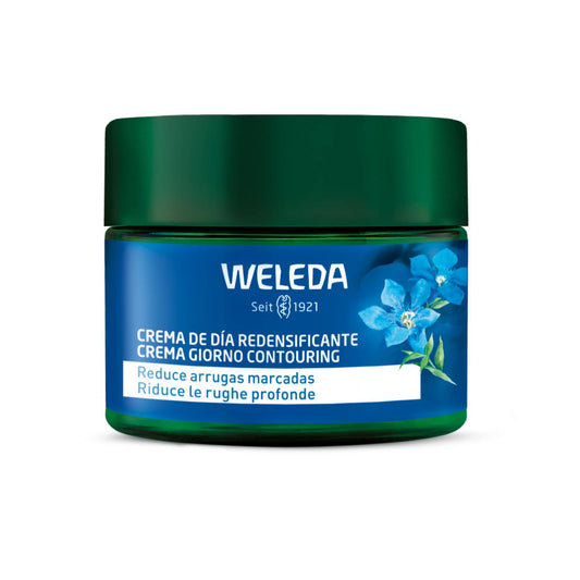Creme de Dia Redensificante Weleda Genciana Azul e Edelweiss 40 ml