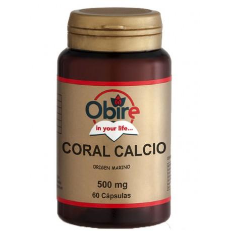 Coral Cálcio 500 mg Obire 60 cápsulas