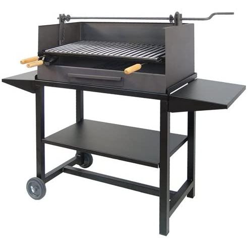 Churrasco completo com tabuleiros metálicos Imex El Zorro
