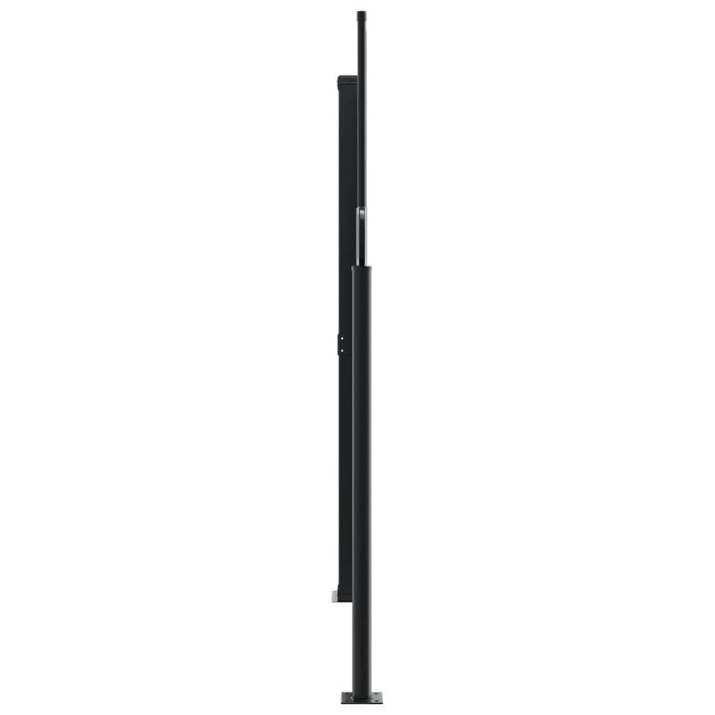 Vidaxl Toldo Lateral Retráctil Verde Oscuro 180x1000 Cm_3