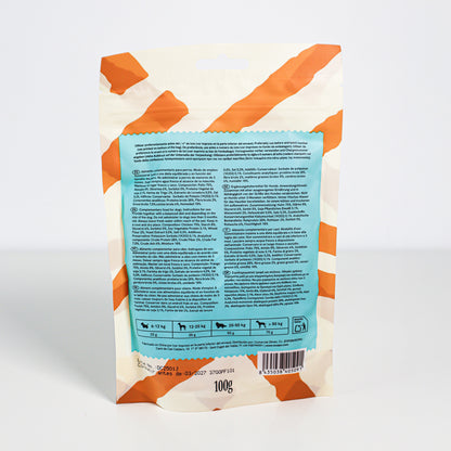 Snack Natural Para Perro Mini Tiras De Pollo 12 Paq X (100gr) Wuapu_3