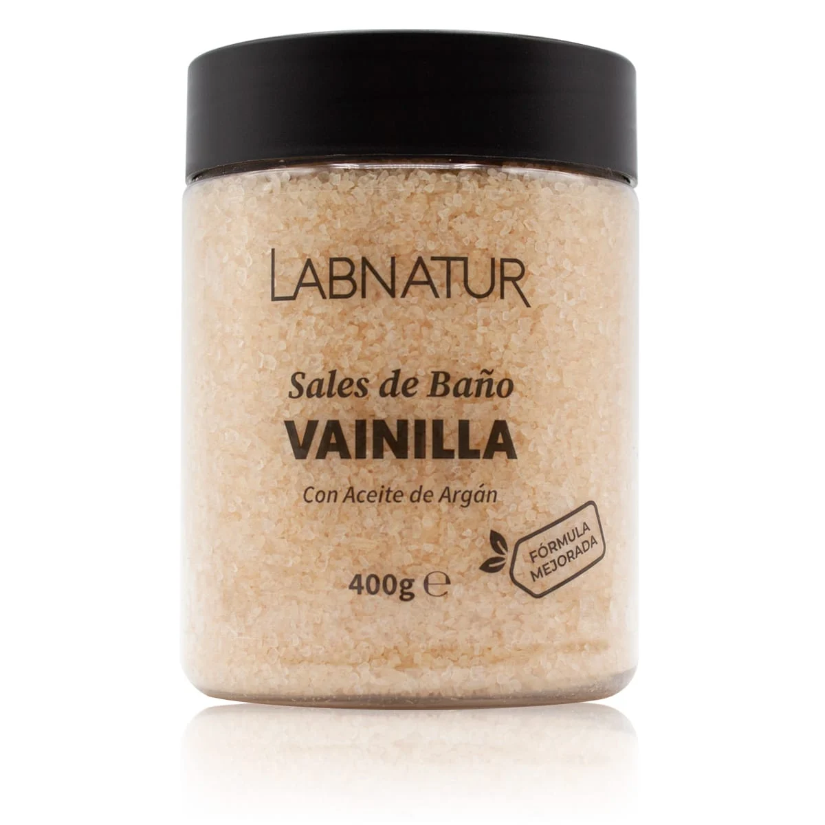 Sales de Baño de Vainilla Labnatur 400 g | Nutren, Suavizan y Protegen | Aceite de Argán | Veganas_0