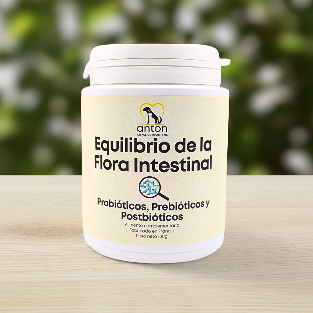 Suplemento natural para perros y gatos – Equilibrio Flora Intestinal Probióticos, Prebióticos y Postbióticos 100 g_5