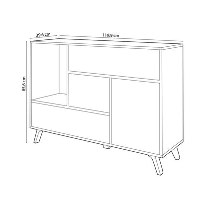 Aparador Wind Melamina, Gris, 119,9 X 85,6 X 39,6_4