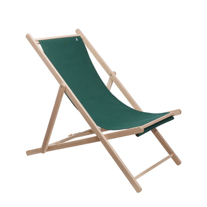 Set De 2 Hamacas Plegables De Madera De Haya, Verde Oscuro, Sin Brazos - Scalpers_2