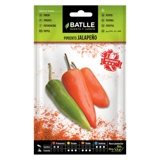 Sementes de pimento jalapeño