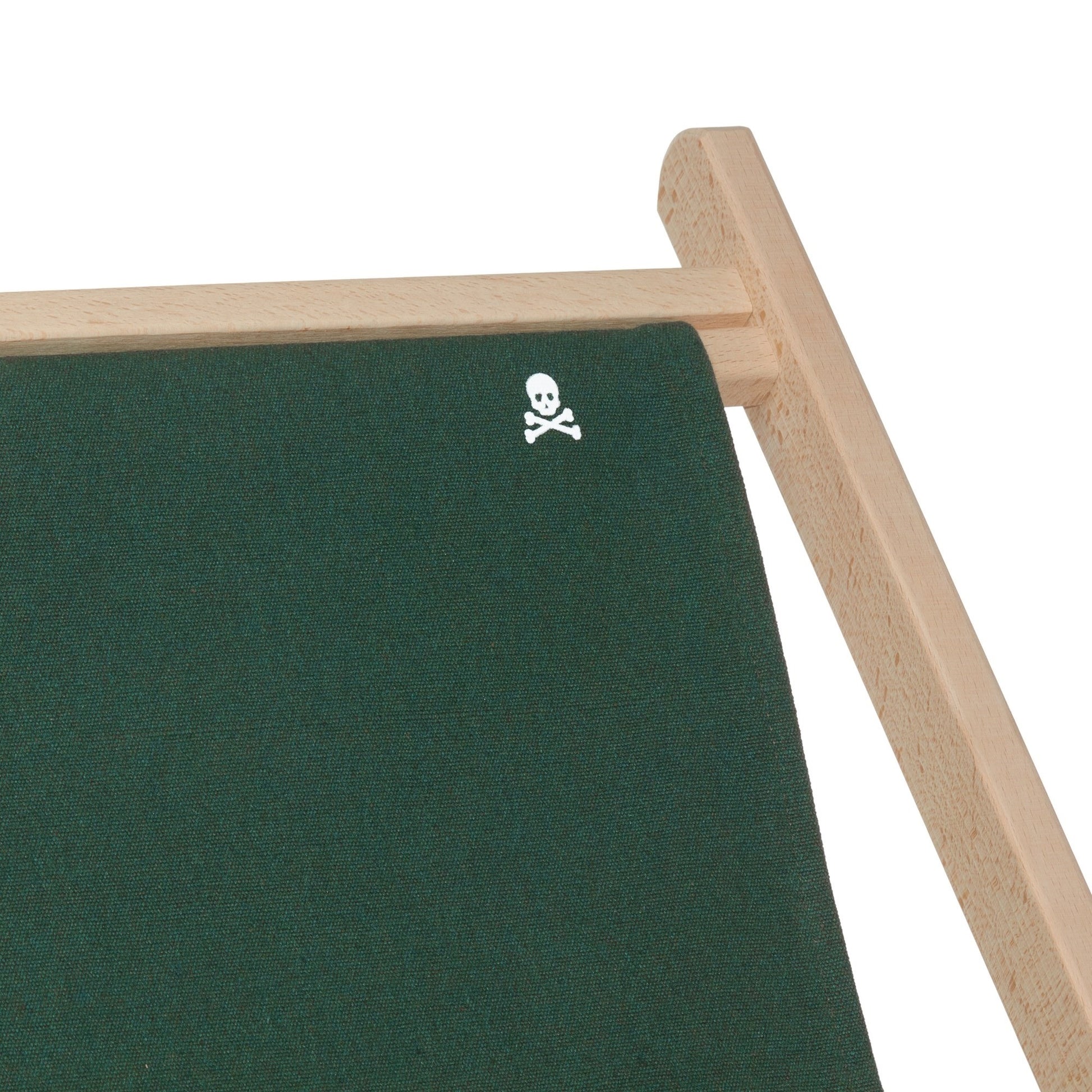 Set De 2 Hamacas Plegables De Madera De Haya, Verde Oscuro, Sin Brazos - Scalpers_3