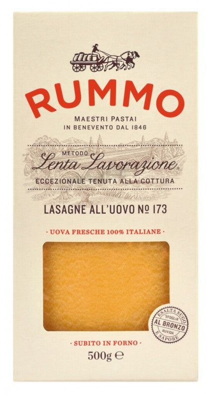 Lasanha All´Uovo Nº173 Rummo 500g