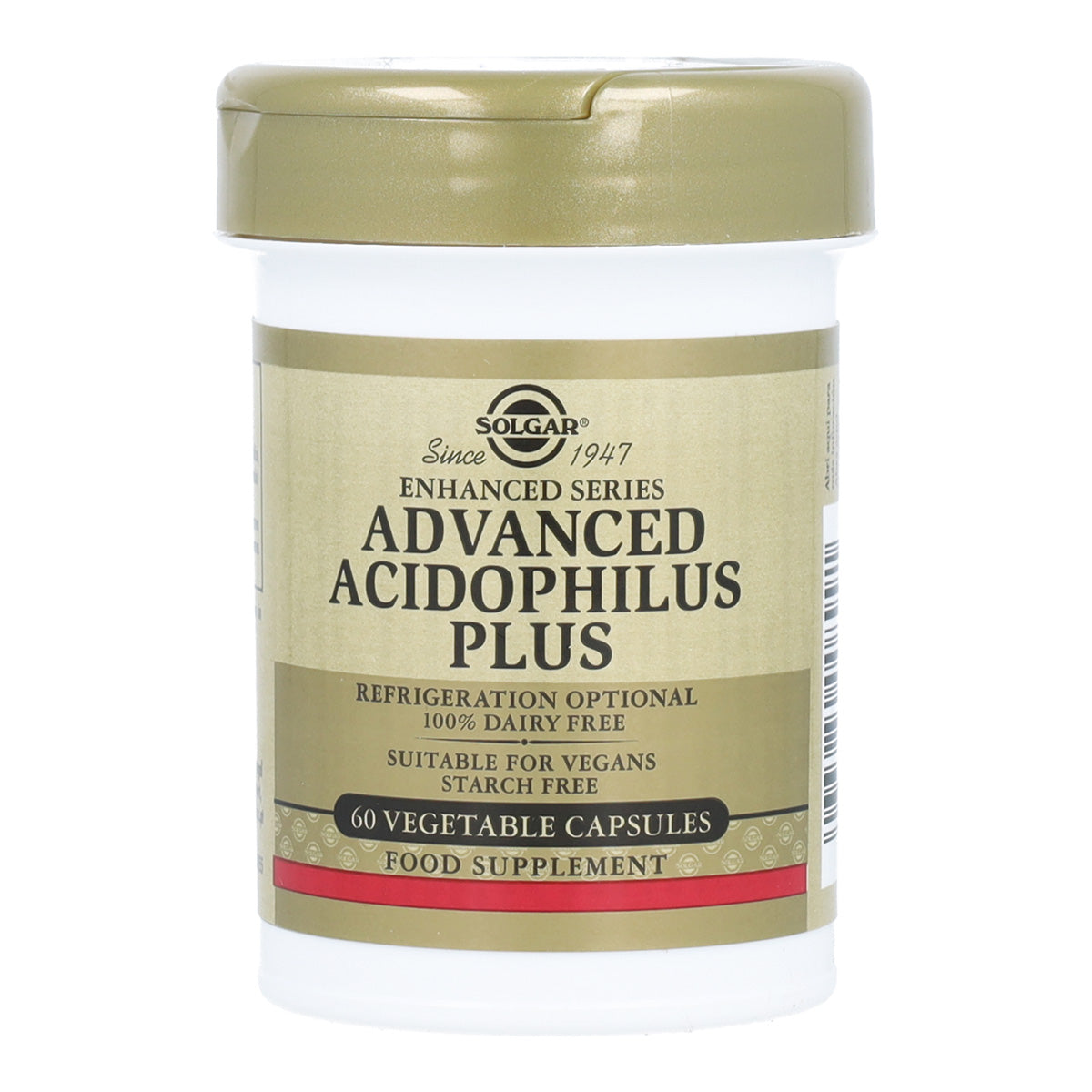 Probiótico vegan avançado Acidophilus Plus