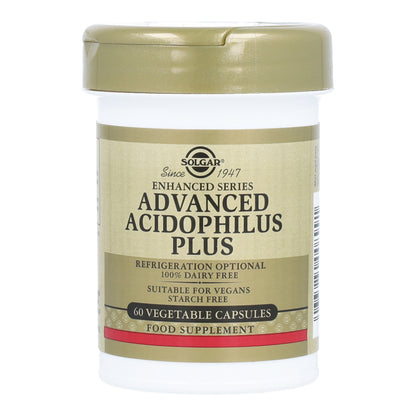 Acidophilus Plus Advanced Vegan Probiotic 50 Cápsulas Vegetais