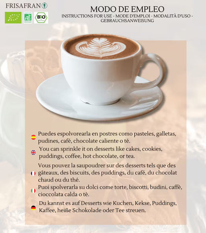 Canela Ceylan En Polvo Ecológica | Calidad | Frisafran 200 G_3
