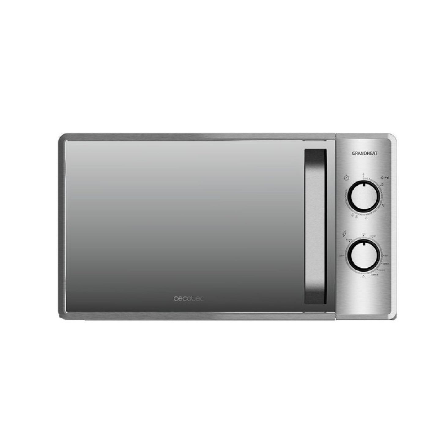 Microondas De 20 Litros Con Grill Grandheat 3160 Mirror. 700 W, 6 Niveles De Potencia, Revestimiento Anti-dirt Itech Y Tecnología 3dwave, Modo Desco_0