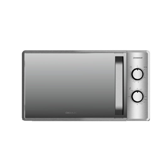 Microondas De 20 Litros Con Grill Grandheat 3160 Mirror. 700 W, 6 Niveles De Potencia, Revestimiento Anti-dirt Itech Y Tecnología 3dwave, Modo Desco_0