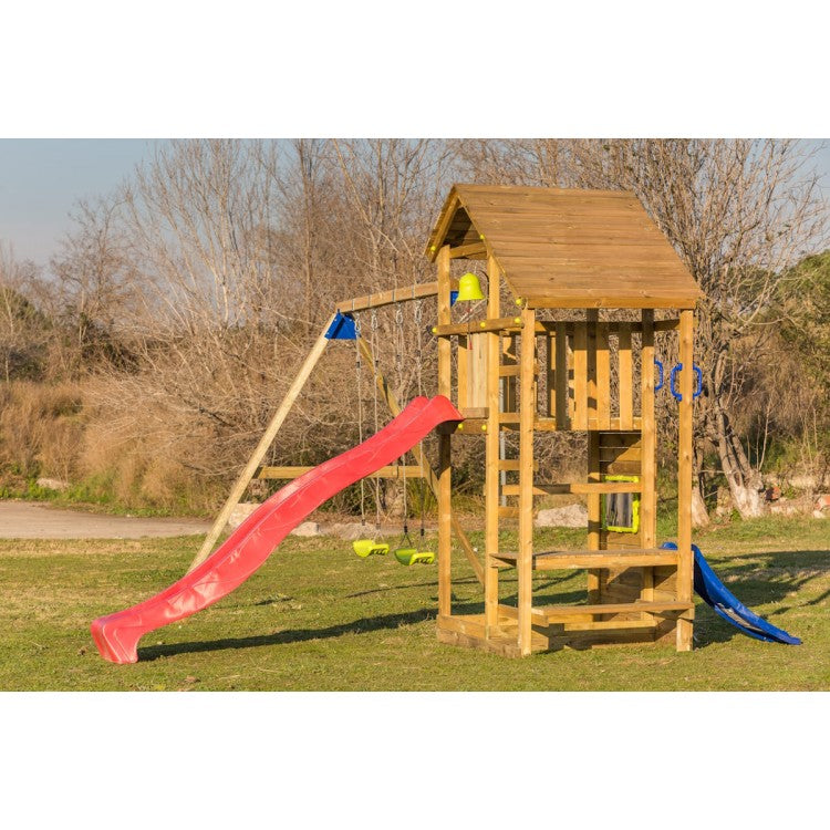 Parque Infantil Masgames Teide Xl Con Columpio Individual._2