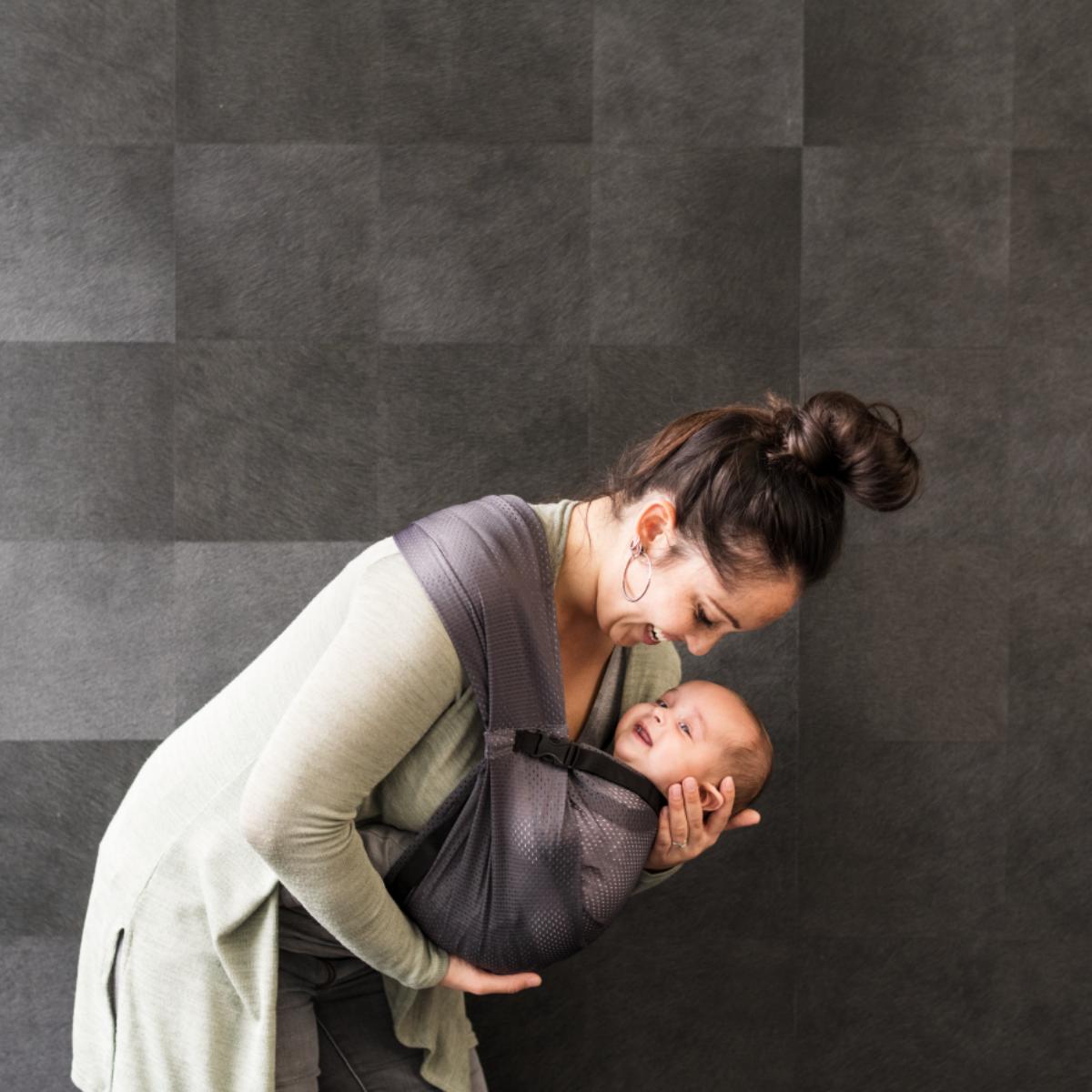 Minimonkey Grey Baby Carrier Sling