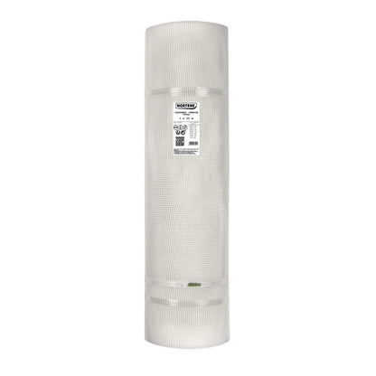 Malla Plastica Cuadrada Premium 5 Mm 1x25 M Blanco Nortene_0