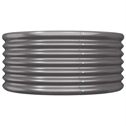 Jardinera Acero Galvanizado Antracita 80x80x36 Cm_2