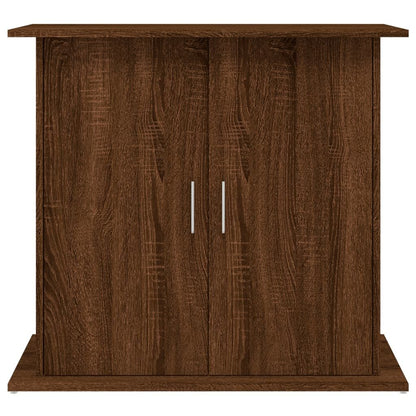 Vidaxl Soporte Para Acuario Madera Ingeniería Marrón Roble 81x36x73 Cm_4