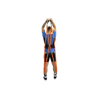 Conjunto de corda elástica fitness multiexpansível Softee
