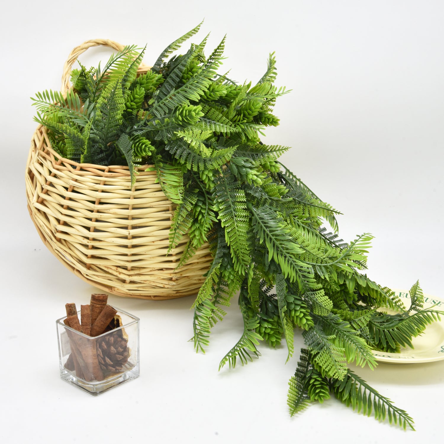 Bonerva | Planta Artificial Colgante Helecho_1